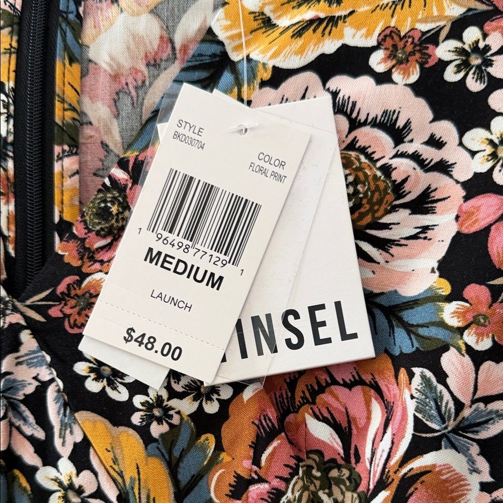 Tinsel Multicolor Floral Maxi Dress - Picture 3 of 5